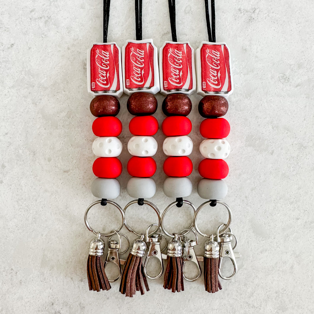 Classic Coke Please! Lanyard