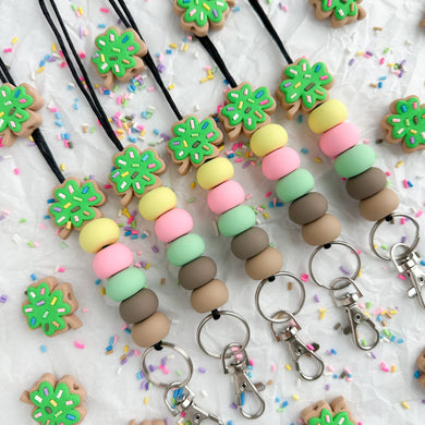 Shamrock Sugar Cookie Lanyard