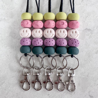 Flounce Smiley Lanyard