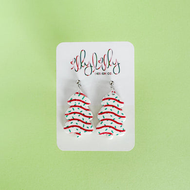 Little Debbie Tree Cake Earrings