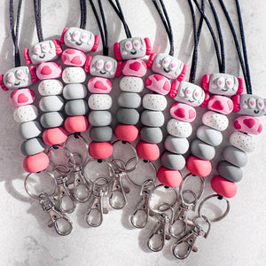 Robot in Love Lanyard