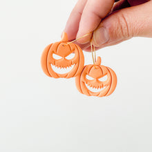 Load image into Gallery viewer, Jack O Lantern Hoops