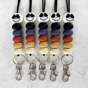 Muted Mr. Skellington Lanyard