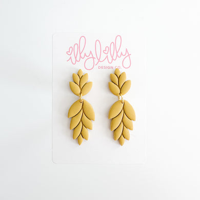 Harvest Drop Earrings in Maize