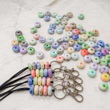 Load image into Gallery viewer, Gelato Swirl Beaded Lanyards