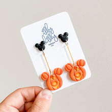 Load image into Gallery viewer, MNSSHP Jack O Lantern Earrings