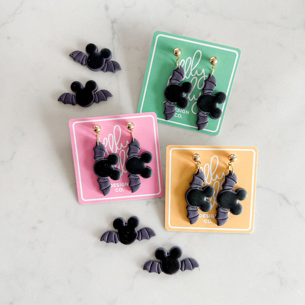 MNSSHP Bat Earrings