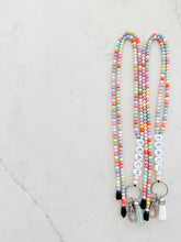 Load image into Gallery viewer, TEACH Friendship Bracelet Full Beaded Lanyard