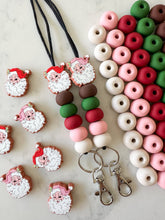 Load image into Gallery viewer, Vintage Santa Lanyard