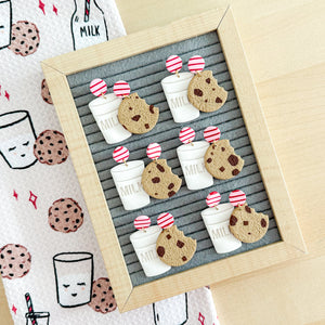 Milk and Cookie Earrings