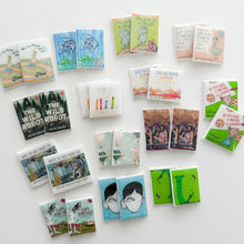 Load image into Gallery viewer, Mini Book Lanyard/Earring Sets