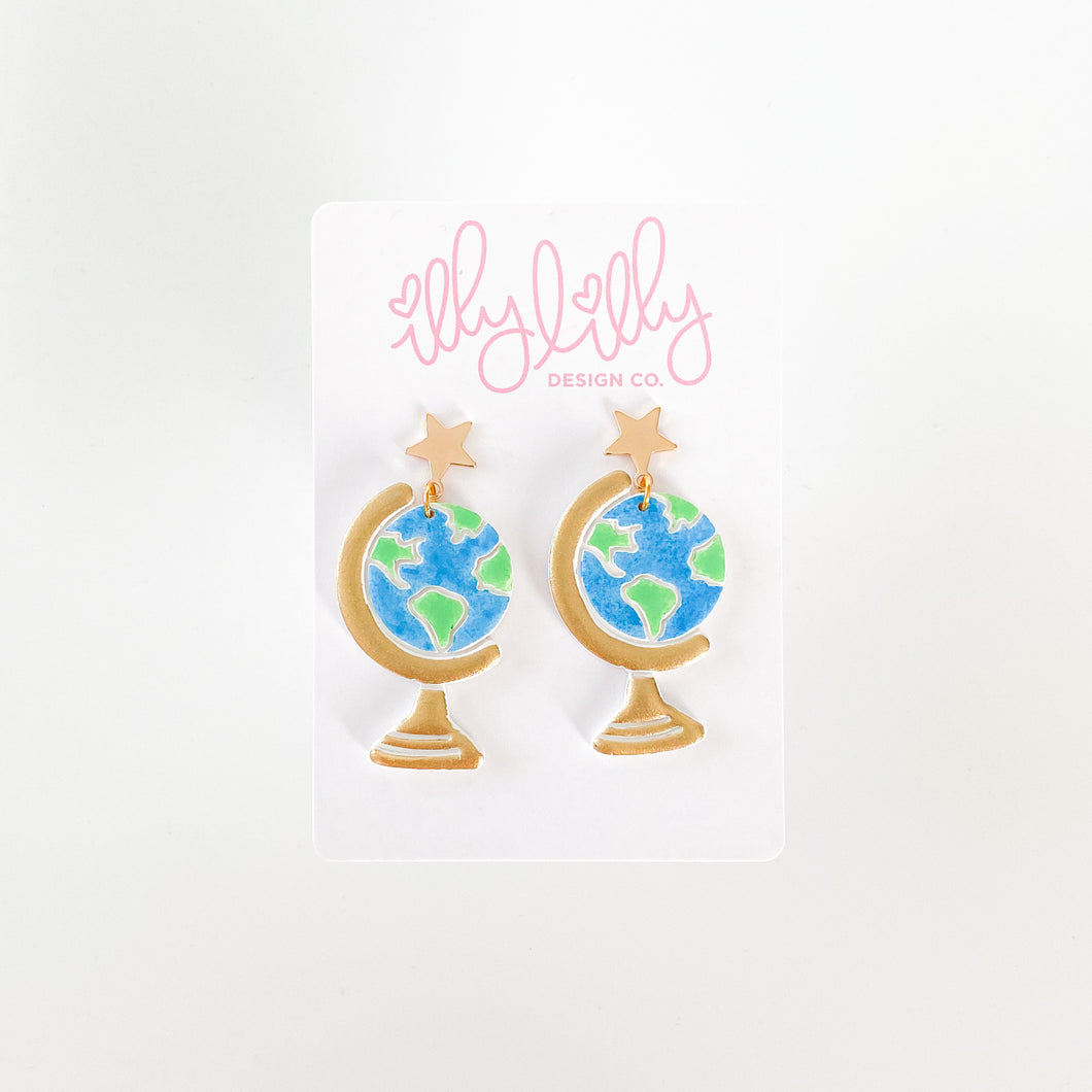 Globe Earrings