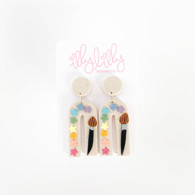 Paint Palette Earrings